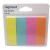 Highland 67194A Pagemarkers 4 Colours PK 200 