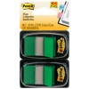 Post it Flags Green Twin Pack 680GN2 (EA)