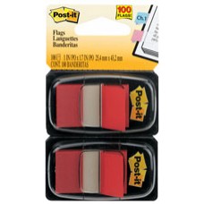 Post it Flags Red Twin Pack 680RD2 (EA)