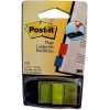 3M Post it Flag 68022 25x43 Bright Green Pk 50