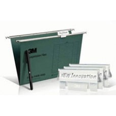 3M Suspension Files 200gsm w Inserts and Pen Pk 20 (PK 20)