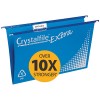 Crystalfile Suspension Files PP Blue PK 50