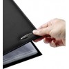 Display Book Soft Touch A4 24 Pocket Black EA