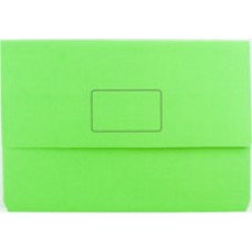 Marbig Document Wallet Green Manilla FC  (PK 50)