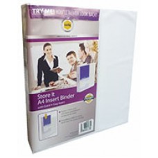 Store It Insert Binder A4 2D 25mm White EA