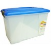 Crystalfile Carry Case Clear Blue Lid EA
