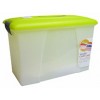 Crystalfile Carry Case Clear Lime Lid EA
