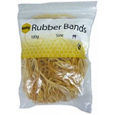 Marbig Rubber Bands No 19 100gm Bag EA