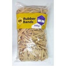 Marbig Rubber Bands No 68 500gm Bag EA