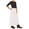 Pro Chef White Full Waist Apron 65 35 PC 86x86cm EA