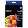 Epson 200XL Original Durabrite Ultra Value Pack Inkjet Cartridge EA