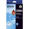 Epson 220 XL Original Cyan Premium Ink Cartridge EA