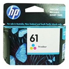 HP No 61 Original Tri- Colour Inkjet Cart EA