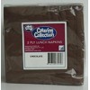 2 Ply Lunch Napkin Chocolate PK 100