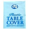 Table Cover Round Plastic Lt Blue Pastel 213cm (EA)