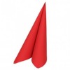 Duni Airlaid Dinner Napkin Red Linen Look and Feel Quarter Fold PK 60