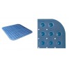 Shower Mat Anti Slip PVC Blue w Suction Cups 54x54 EA