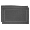 Chateau Bath Mat Charcoal 50x75cm PK 2