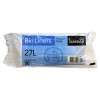 Bastian Regular Bin Liners White 27 Ltr CT 1000