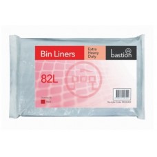 Bastion Extra HD Bin Liners 82 Litre PK 50