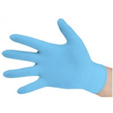 Bastion Lge Blue Latex Glove Lightly Powdered CT 1000