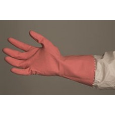Bastion Med Pink Silverlined Rubber Gloves CT 144