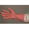 Bastion X Lg Pink Silverlined Rubber Gloves PR