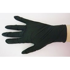 Bastion Lg Black Ultra Touch Latex Glove PF CT 1000