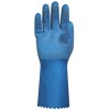 Bastion Med Cotton Lined Blue Rubber Glove PR
