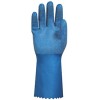 Bastion Lg Cotton Lined Hycare Blue Rubber Glove PK 12