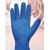 Bastion Lg Nitrile Diamond Grip Blue Long Cuff PF PK 50