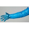 Bastion Med Blue Shouder Length Polyethylene Glove CT 1000