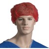 Bastion Red 21inch PP Boufant Hairnets PK 100