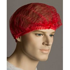 Bastion Red 21inch Crimped Beret Hairnets PK 100