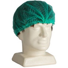 Bastion Green 21inch Crimped Beret Hairnets PK 100