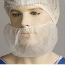 Bastion White Polyprop Beard Covers Single Loop CT 1000