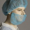 Bastion Blue Polyprop Beard Covers Single Loop PK 100