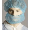 Bastion Blue Polyprop Beard Covers Double Loop PK 100