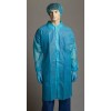 Bastion Lg Blue Polyprop Labcoat No Pocket CT 100