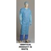 Bastion White Polyproplene Clinical Gown Fits All CT 100