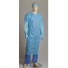 Bastion Blue Polyproplene Clinical Gown Fits All CT 100