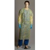 Bastion Yellow Polyproplene Isolation Gown Fits All CT 100
