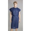 Bastion Polyprop Dark Blue Patient Gown Fits All CT 100