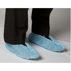 Bastion Shoe Cover Blue Poly Prop Non Slip Sole CT 1000