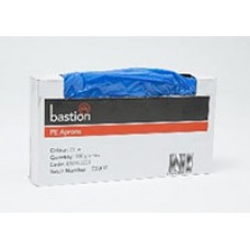 Bastion Blue Polyeth Apron 1250mm Disp Box CT 500