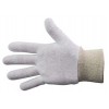 Bastion Cotton Interlock Gloves Med Knitted Cuff CT 600