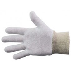 Bastion Cotton Interlock Gloves Lg Knitted Cuff PR