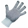 Bastion Med Polycotton Glove w Black PVC Dots 7g PK 12