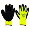 Bastion Monaco Med Hi Vis Blk Sandy Nitrile Foam Gloves 13G CT 120