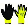 Bastion Monaco Large Hi Vis Blk Sandy Nitrile Foam Gloves 13G PK 12